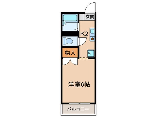 ヘ－ベルエスパスⅡの物件間取画像